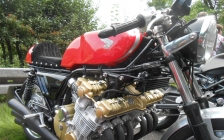 Glemseck 101 cafe racer 2014 motorcycle touring holiday -